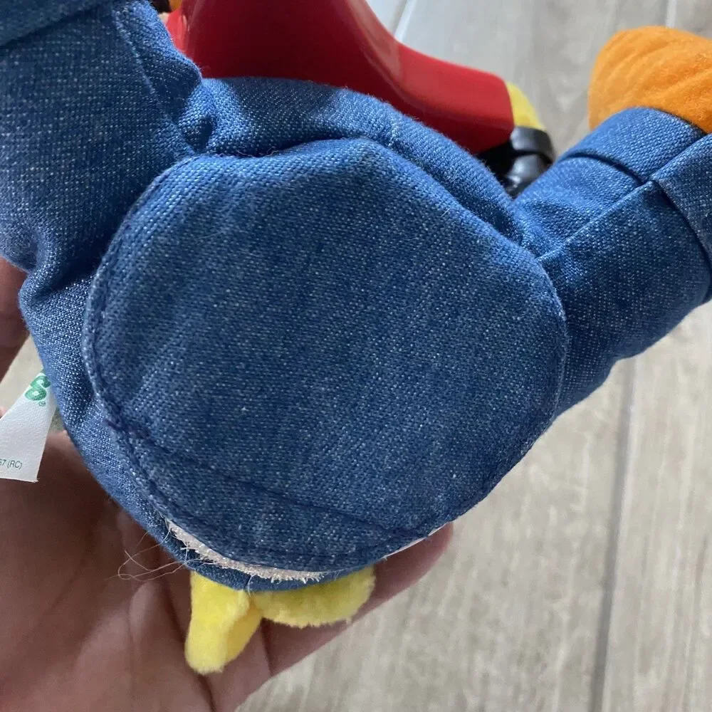 SESAME STREET plush interactive Rock & Roll Big Bird moving toy w/ guitar 2001